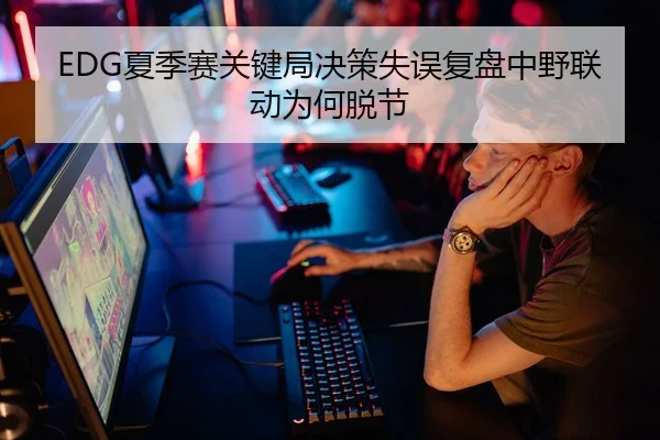 EDG夏季赛关键局决策失误复盘中野联动为何脱节